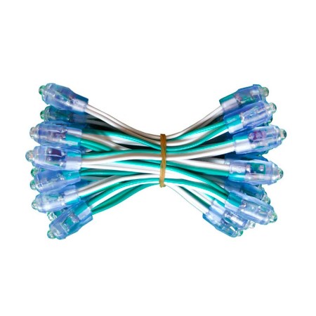 Pixel Led Verde, Ø12mm, 50 Led de 0,3W/Led, DC5V