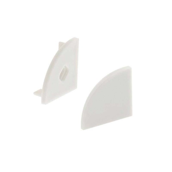 Tapas para perfil KORK-mini, blanco
