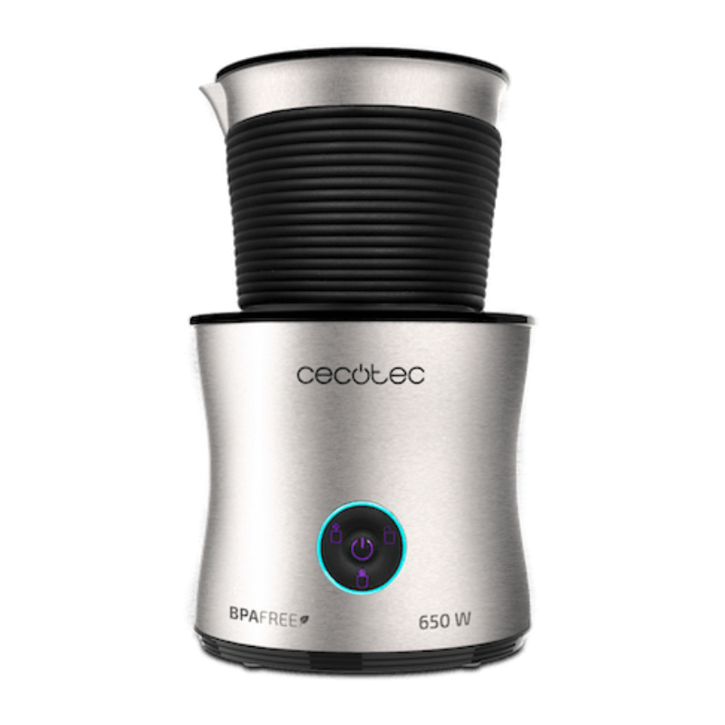 Cecotec 01518 espumador o calentador de leche Automatic milk frother/warmer Plata