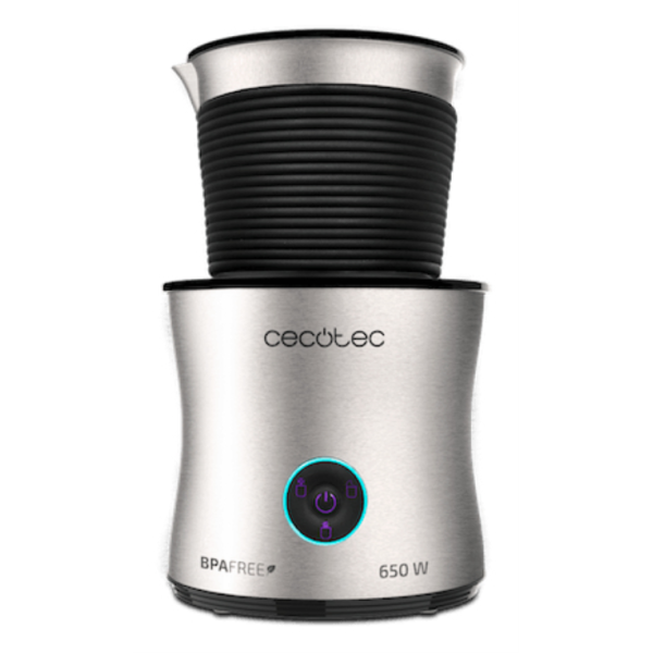 Cecotec 01518 espumador o calentador de leche Automatic milk frother/warmer Plata