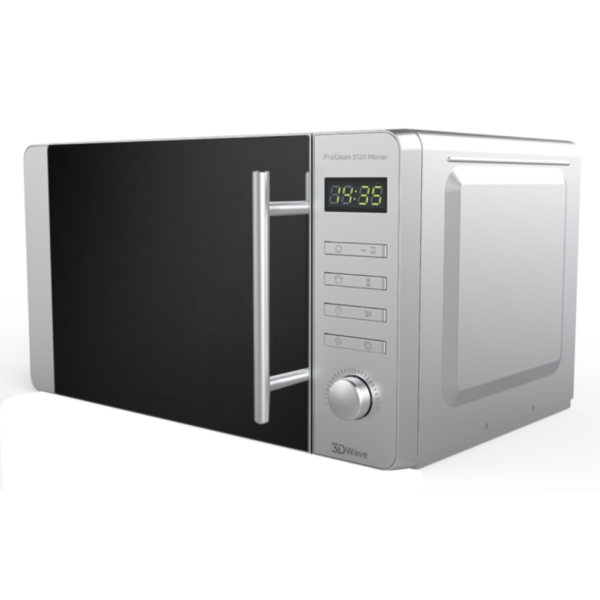 Cecotec 01533 microondas Acero Microondas con grill Encimera 20 L 700 W