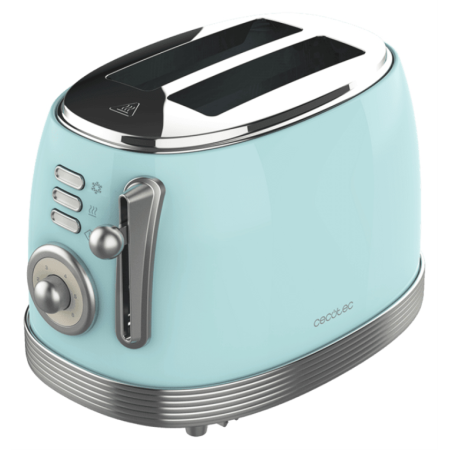 Cecotec Vintage 800 6 2 rebanada(s) 850 W Azul