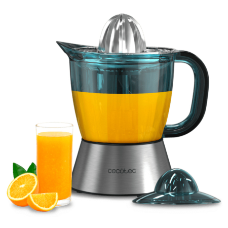 Cecotec Zitra prensa de cítricos eléctricos 1 L 60 W Acero inoxidable