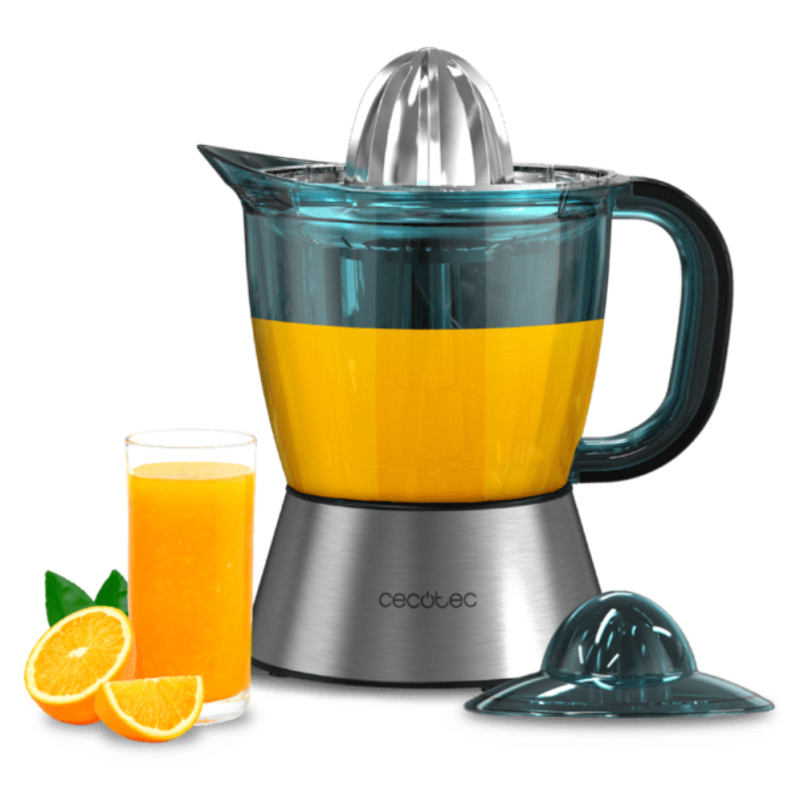 Cecotec Zitra prensa de cítricos eléctricos 1 L 60 W Acero inoxidable