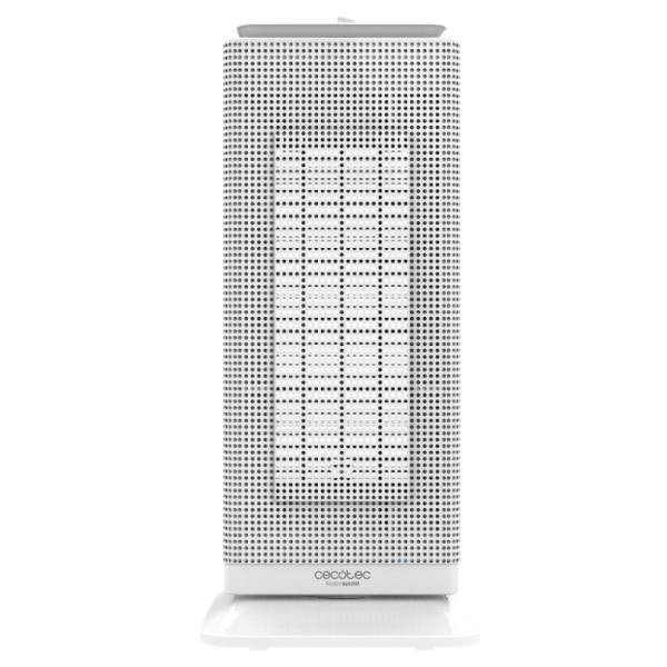 Cecotec 05311 calefactor eléctrico Interior Acero inoxidable, Blanco 2000 W Ventilador eléctrico