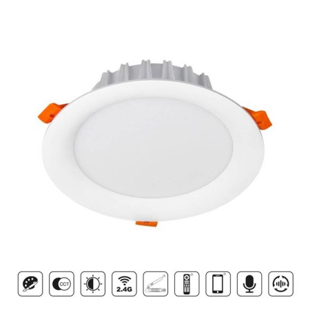 Foco SKATT, 18W, RGB+CCT (2.4GHz)