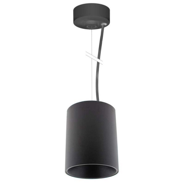 Lámpara Suspendida negra PROLUX Suspend Housing Round Ø110