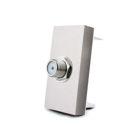 Conector SAT gris para mecanismo de empotrar LIVOLO