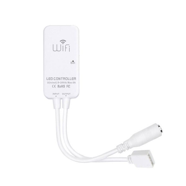 Controlador Open Lit RGB+CCT, WiFi APP, Alexa Voice Control