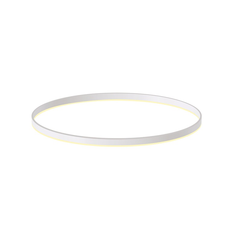 KIT - Perfil aluminio circular RING, Ø900mm, blanco