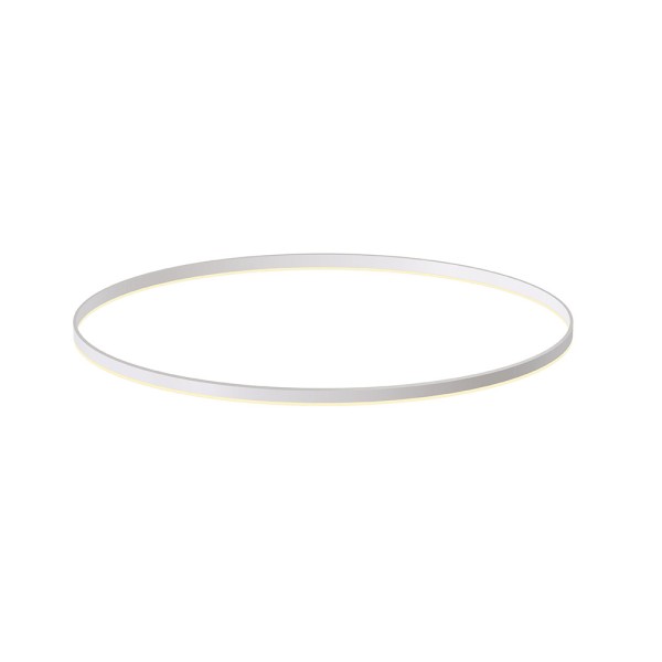 KIT - Perfil aluminio circular RING, Ø1200mm, blanco