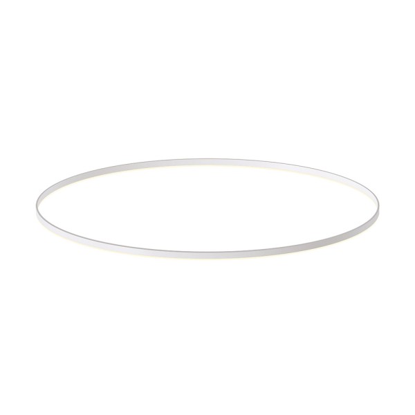 KIT - Perfil aluminio circular RING, Ø1500mm, blanco