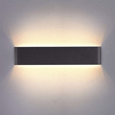 Aplique Led KLAN 410, 14W, negro