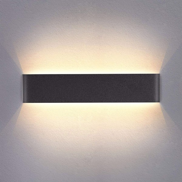 Aplique Led KLAN 410, 14W, negro