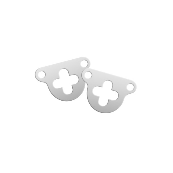 Set 2 colgadores de pared Display Slim LED