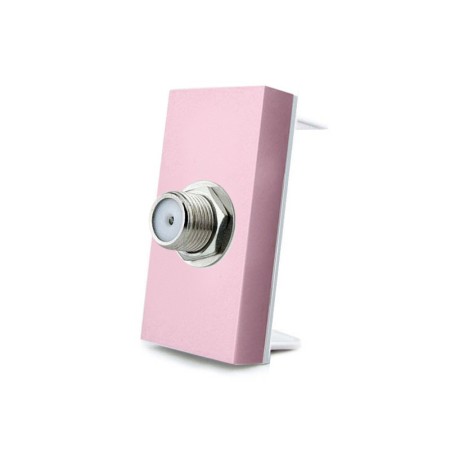 Conector SAT rosa para mecanismo de empotrar LIVOLO