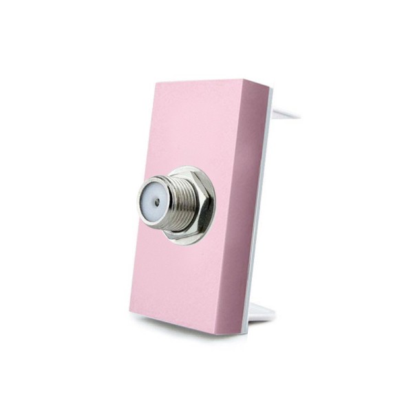 Conector SAT rosa para mecanismo de empotrar LIVOLO
