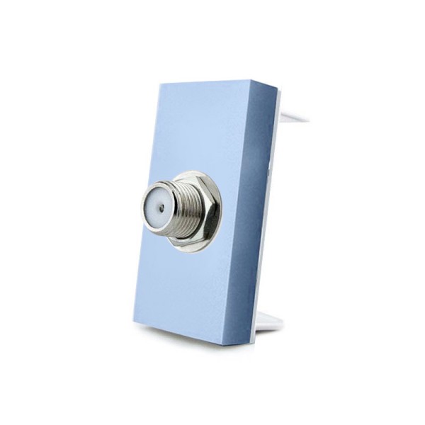 Conector SAT azul para mecanismo de empotrar LIVOLO