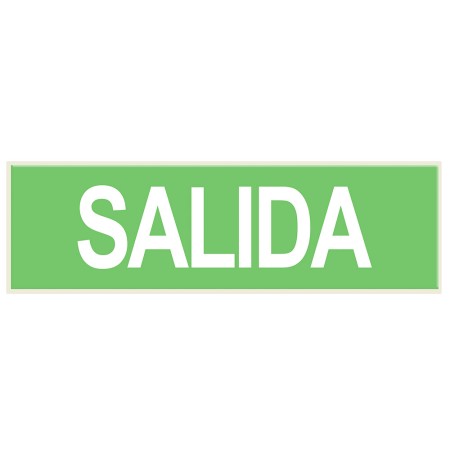 Señal de Salida. Señalética SL50 para BIGLUX
