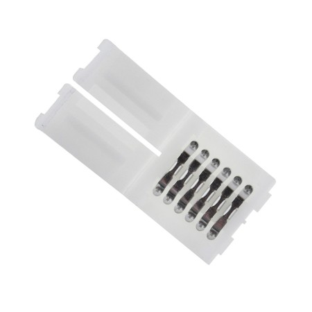 Unión / conector rígido Pin Click para tiras LED RGB+CCT 6 pin