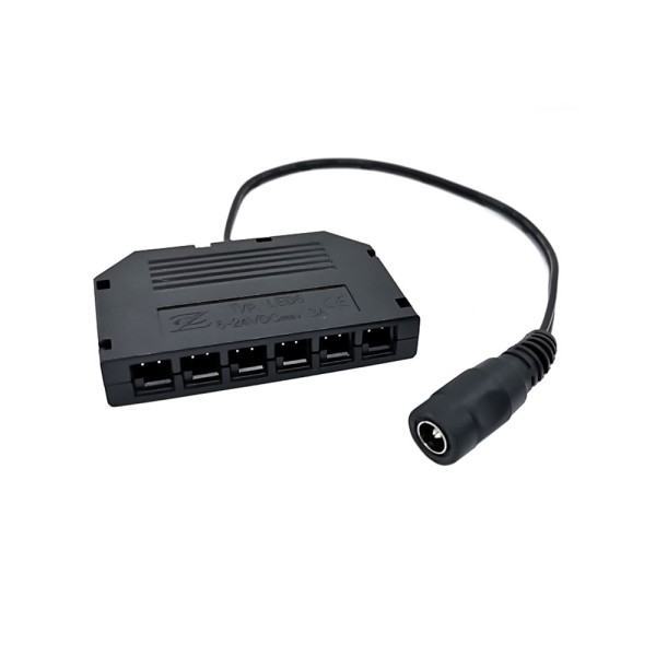Distribuidor paralelo 6X DuPont- DC, 6-24V/3A, 20cm