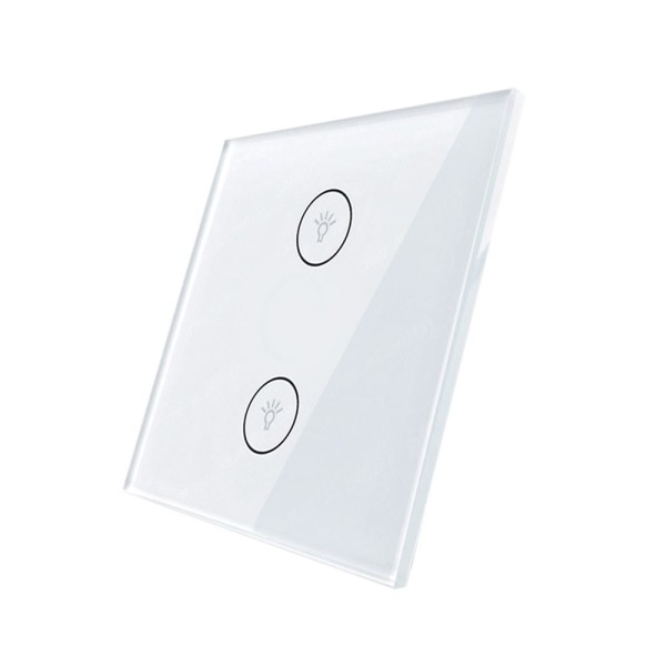 Frontal 1x cristal blanco, 2 botomes