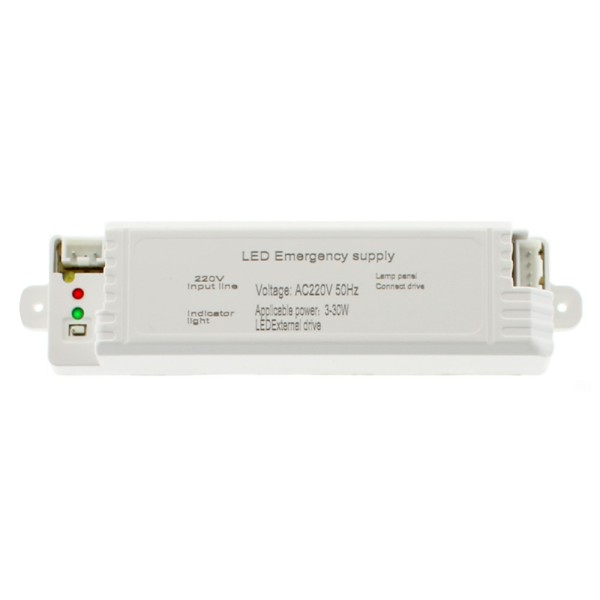 Módulo LED de emergencia 3-30W - 3,6V/800mA Litio