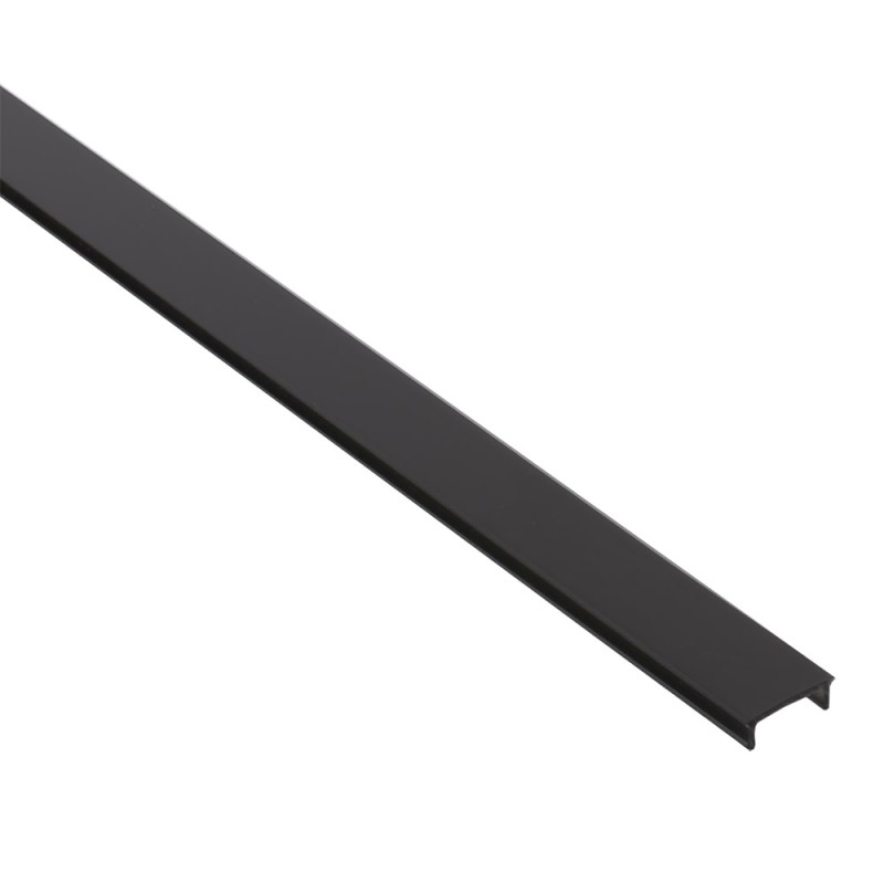 Cubierta negra para perfil PHANTER S1, 1 metro