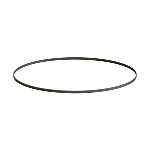 KIT - Perfil aluminio circular RING, Ø1500mm, negro