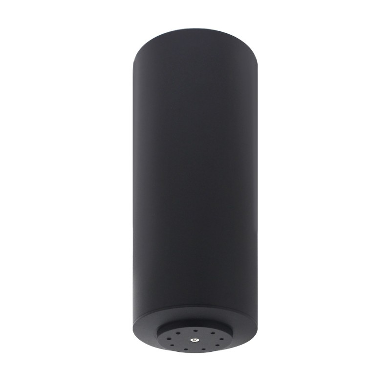 Florón redondo negro, Ø100x260mm