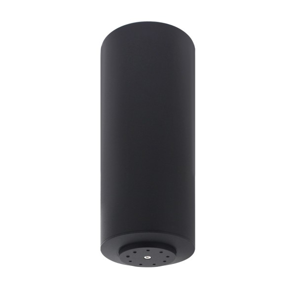 Florón redondo negro, Ø100x260mm