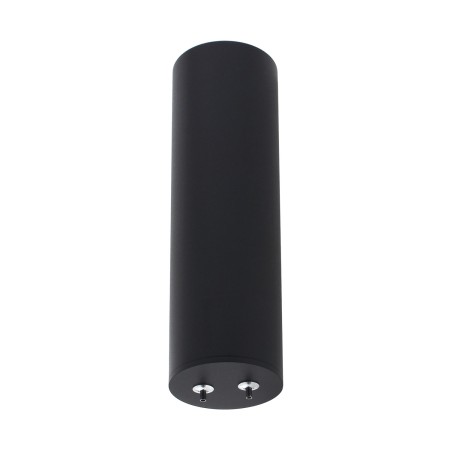 Florón redondo negro, Ø75x250mm
