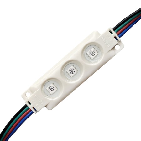 Módulo Led DC12V, RGB 3xSMD5050, 0,72W