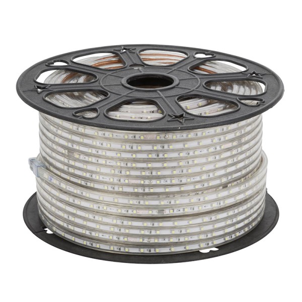 Tira LED 220V SMD2835, 120Led/m, 8W/m, carrete 100 metros