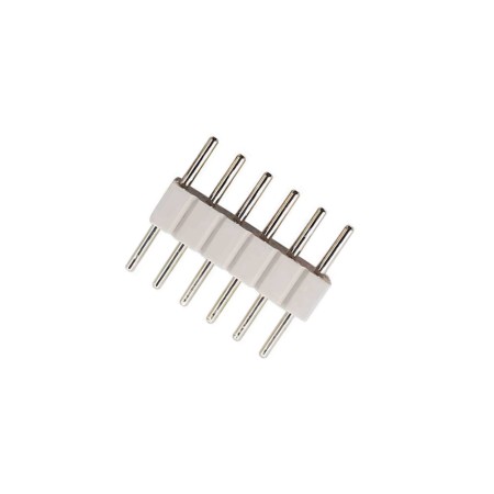 Conector Macho / Macho para tiras LED RGB+CCT (6 Pin 14mm)