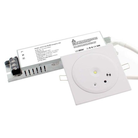 Luz de emergencia LED ELITE, Empotrado