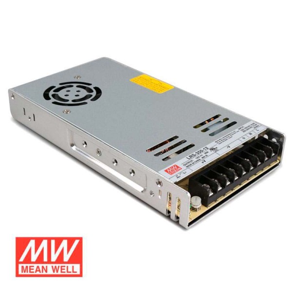 Fuente de alimentación 12V/350W/29A Mean Well LRS-350-12