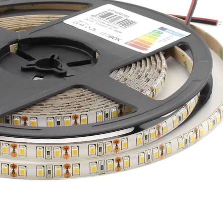 Tira LED Monocolor SMD2835, ChipLed Samsung, DC12V, 5m (120Led/m), 90W, IP65