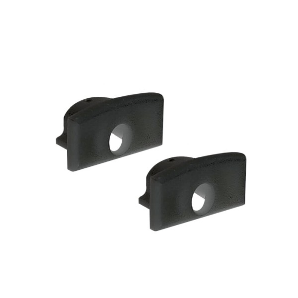 Tapas para perfil LOX, negro
