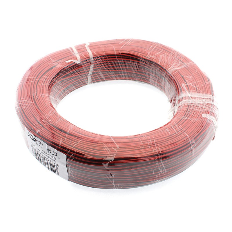 Cable paralelo 2x0,50mm, Bobina 100 metros
