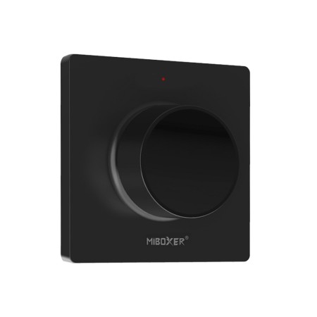 Mando RF monocolor+CCT ROUND, negro