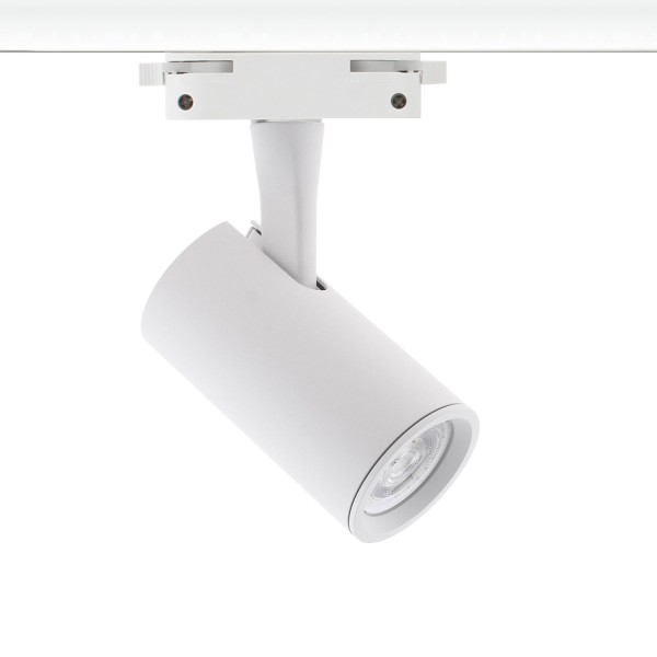 Foco LED RAIL KAT, 7W, blanco, monofásico