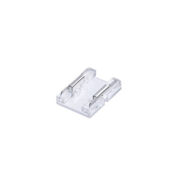 Conector I transparente para unión de tiras LED COB + SMD - 10mm