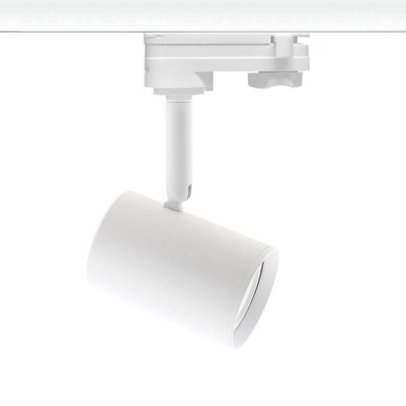 RAIL COOK Housing GU10, blanco, foco carril trifásico