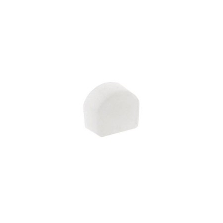 Tapa final NEON silicona 15x13mm (frontal)