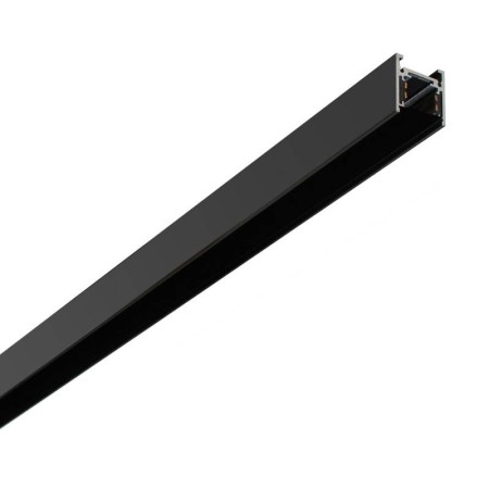MAGNETIC TRACK 16mm Ultra Thin superficie Carril negro 1m