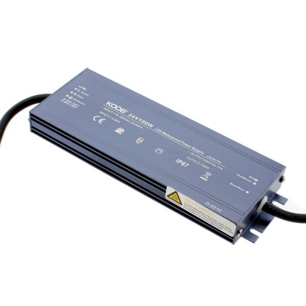 Fuente de alimentación IP67, DC24V/100W/4,17A