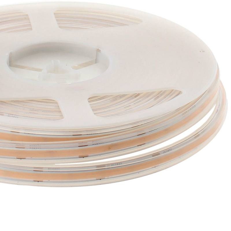 Tira LED Monocolor NEW COB, DC24V, 5m (256Led/m), 50W, IP66, CRI a 90