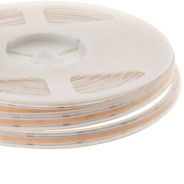 Tira LED Monocolor NEW COB, DC24V, 5m (256Led/m), 50W, IP66, CRI a 90