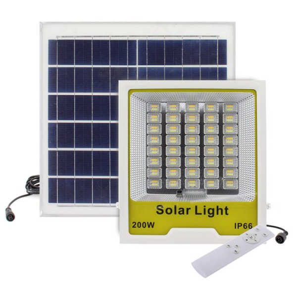 Proyector LED SOLAR CCT PRO 200W 3,2V - 12000mAH